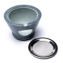 Brûle encens Maroque gris avec tamis 2