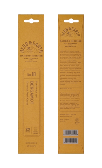 Encens Bâton Herb & Earth Bergamote 2