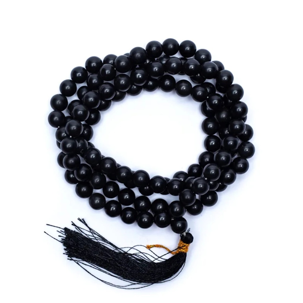 Mala Agathe noire 108 perles 0