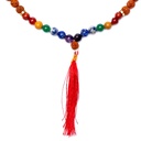 Mala chakra Rudraksha 108 perles 0