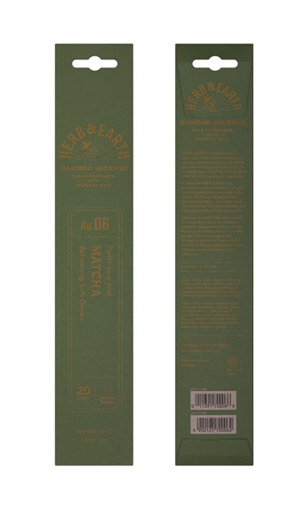 Encens Bâton Herb & Earth Matcha 2