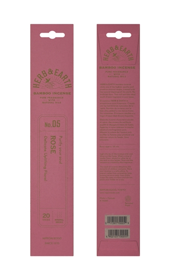 Encens Bâton Herb & Earth Rose 2