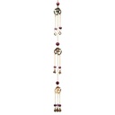 Clochettes décoratives avec Rudraksha symbole OM 0
