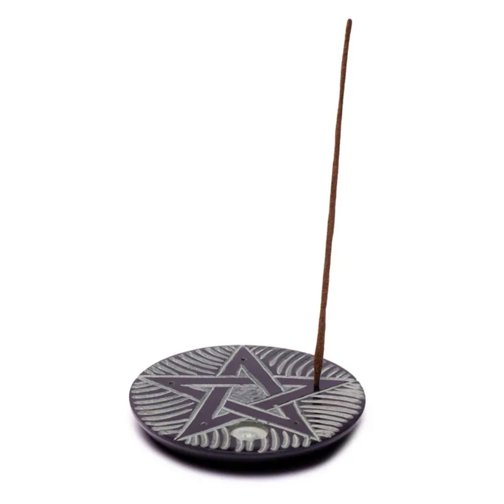 Brûle encens Pentacle bâtons/cônes pierre à savon 2