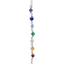 Pendule Quartz Rose chaînette 7 Chakra 0