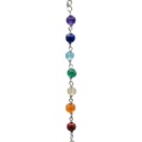 Pendule Cristal avec chaînette 7 Chakra 0
