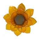 Eclairage  Lotus 3° chakra jaune & argent 0