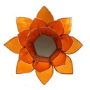 Eclairage  Lotus 2° Chakra orange/argent 1