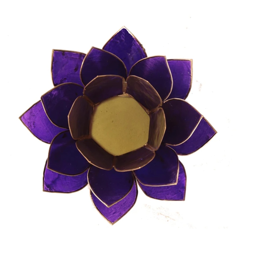 Eclairage Lotus 7° Chakra violet & or 1