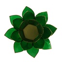 Eclairage  Lotus 4° Chakra vert & or 1