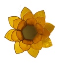 Eclairage ambiance Lotus 3° Chakra jaune & or 1