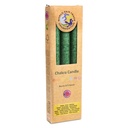 Bougie parfumée 4º chakra Anahata verte 0