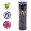 Bougie parfumée 6°chakra stéarine 100 heures 0