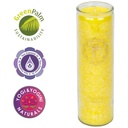 Bougie parfumée 3° chakra stearine 100 heures 0