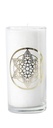 Bougie en Cire végétale Blanche Mandala 1