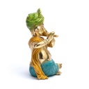 Statue Ganesh avec flûte 1