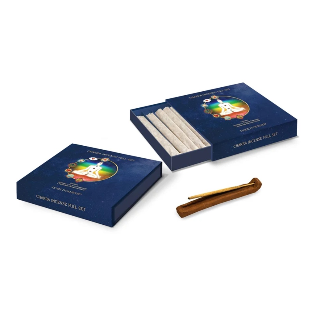SET complet d'encens Fiore d'Oriente Chakra 0