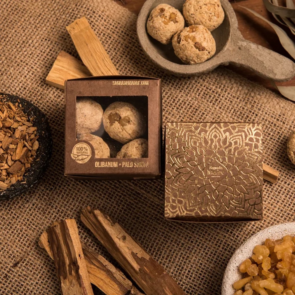 Sagrada Madre Bombe Smudge Premium Oliban & Palo Santo 3
