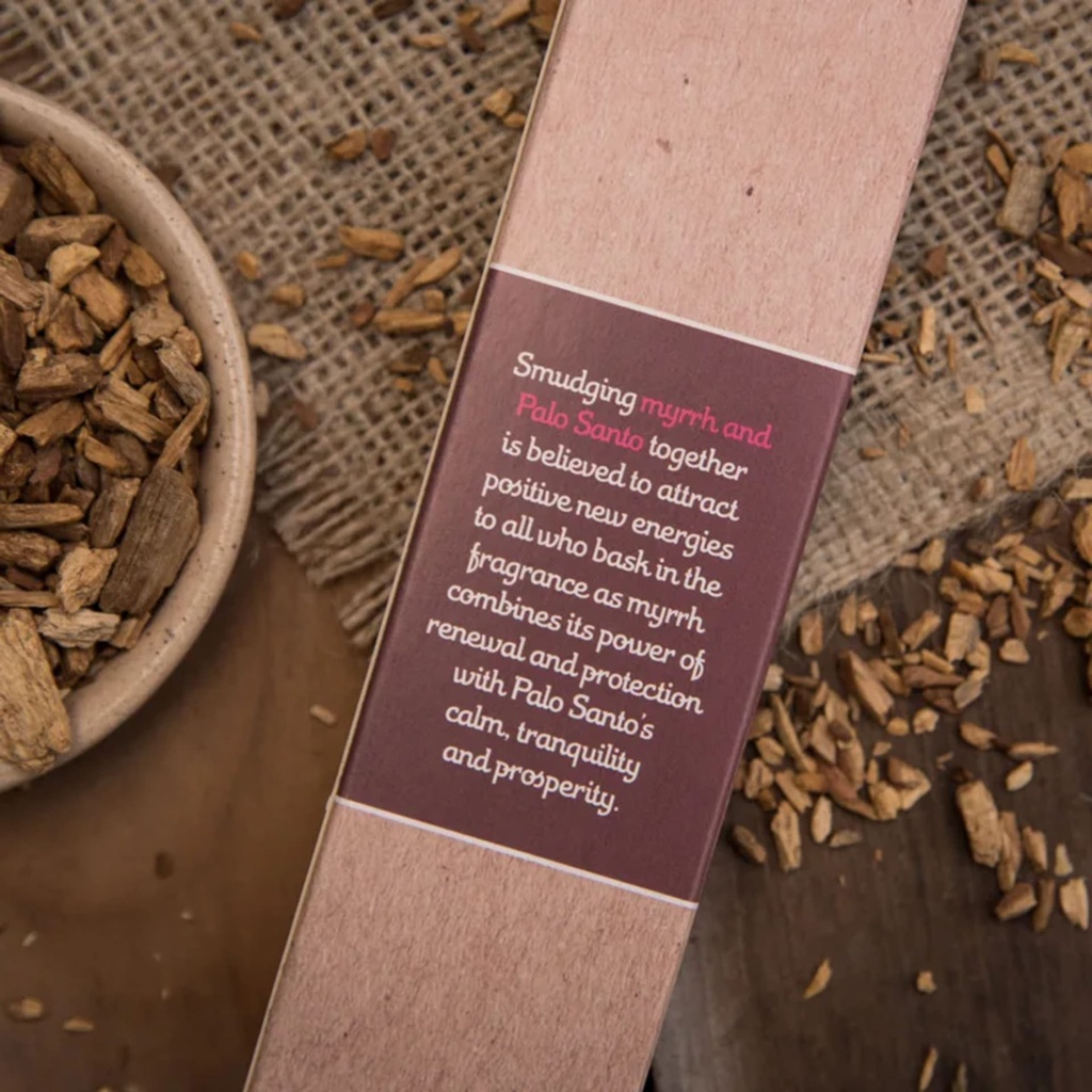 Sagrada Madre incense Palo Santo & Myrrhe 1