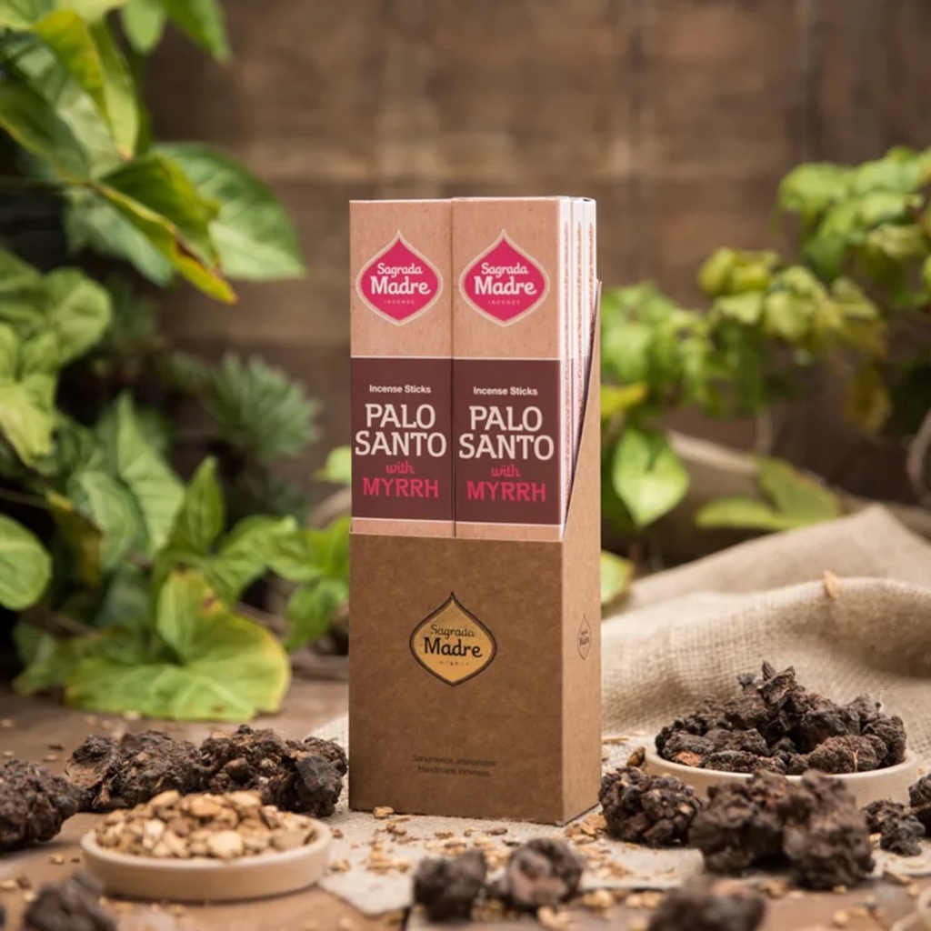 Sagrada Madre incense Palo Santo & Myrrhe 2