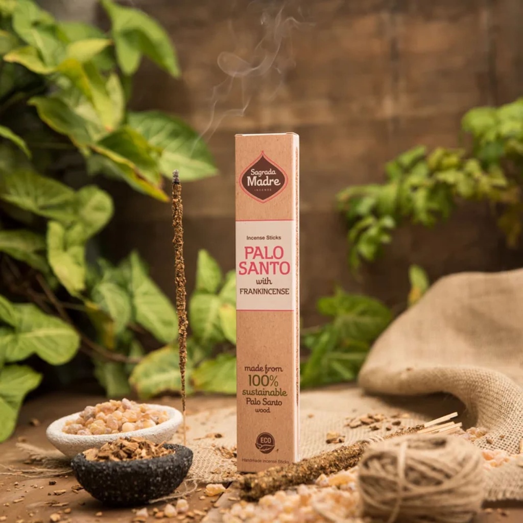 Sagrada Madre Encens Palo Santo avec Encens 0