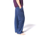 Pantalon de yoga Comfort hommes en coton biologique bleu mar M-L 0