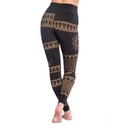 Leggings de yoga Bhakti Om noir S-M 0