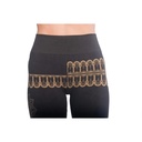Leggings de yoga Bhakti Om noir S-M 2