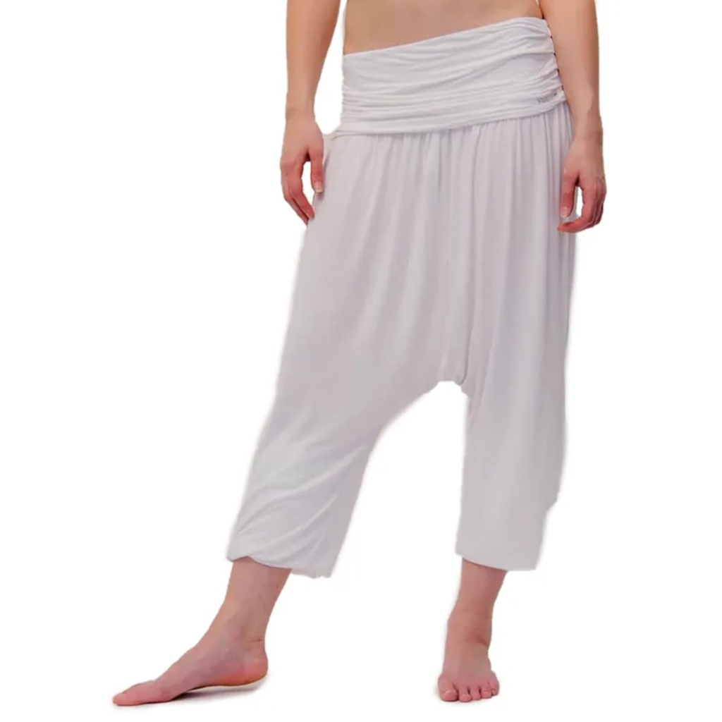 Yoga pantalons comfort flow blanc S-M 0