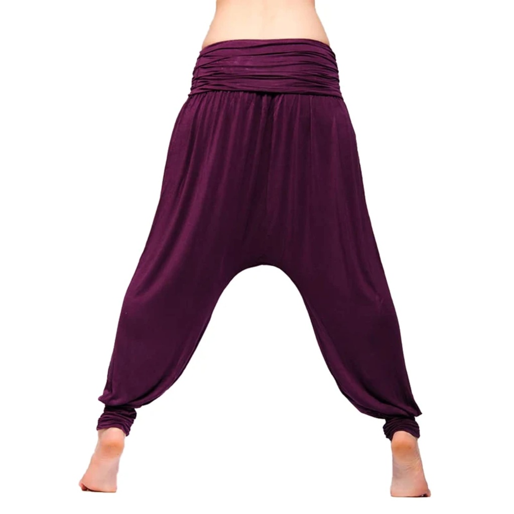 Yoga pantalons comfort flow violet M-L 1