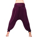 Yoga pantalons comfort flow violet M-L 1