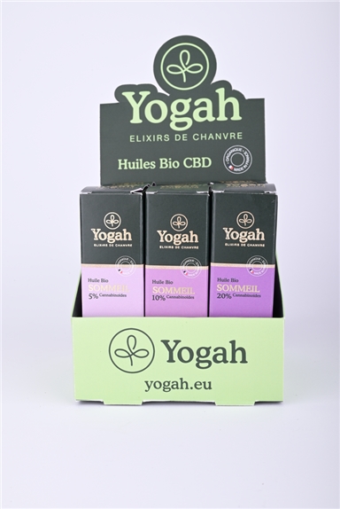 Présentoir 9 Huiles CBD Sommeil 1