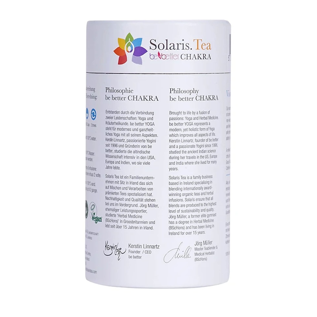 Tisanne bio Solaris Chakra de la gorge 2