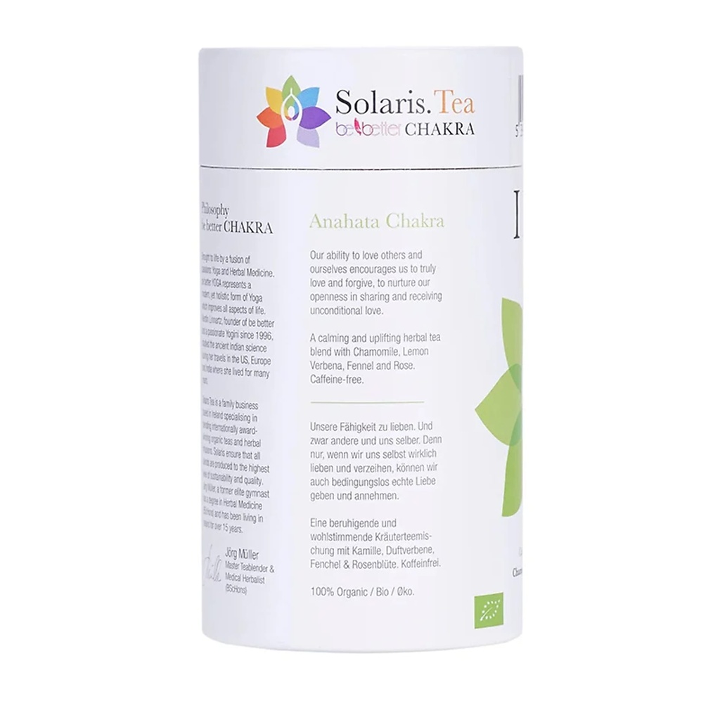 Tisanne bio Solaris Chakra du coeur 4