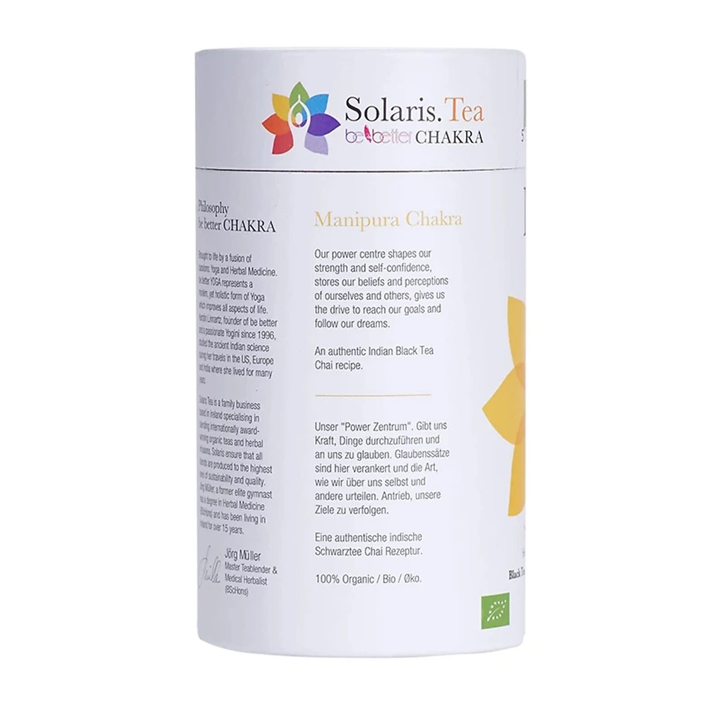 Tisanne bio Solaris Chakra du Plexus solaire 4