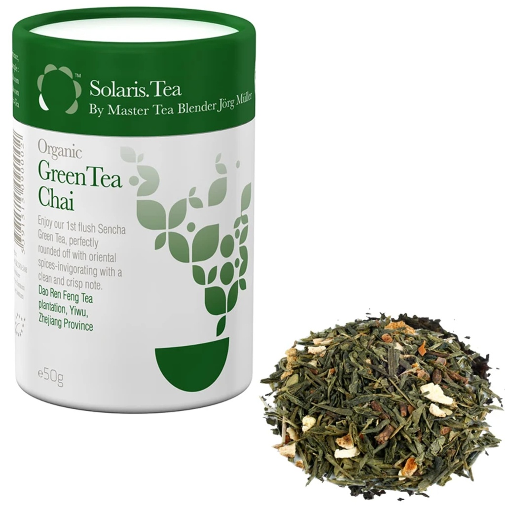 Solaris thé vert chai bio- en vrac 0
