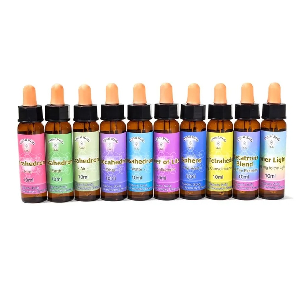 Set de 10 Essences de Géométrie Sacrée 0