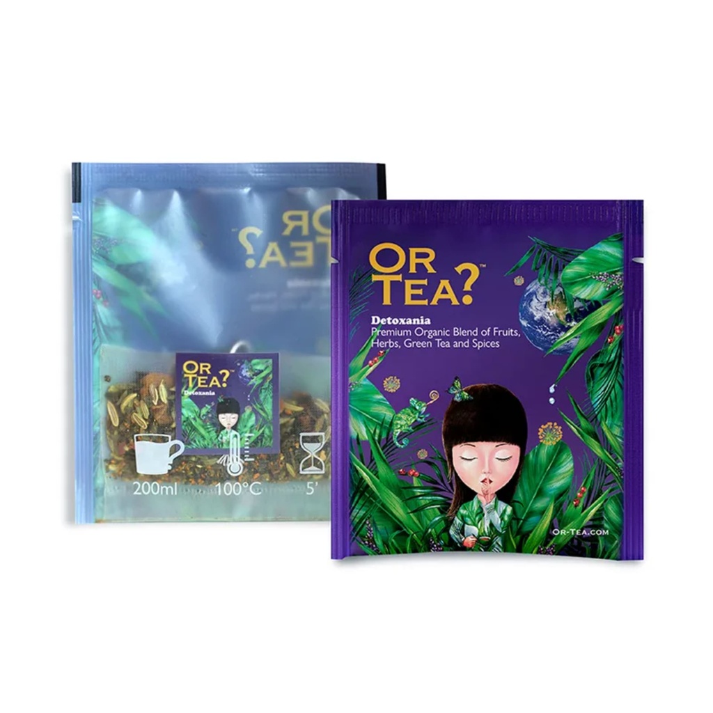 Or Tea?Detoxania Tisane thé Vert 10 sachets bio 0