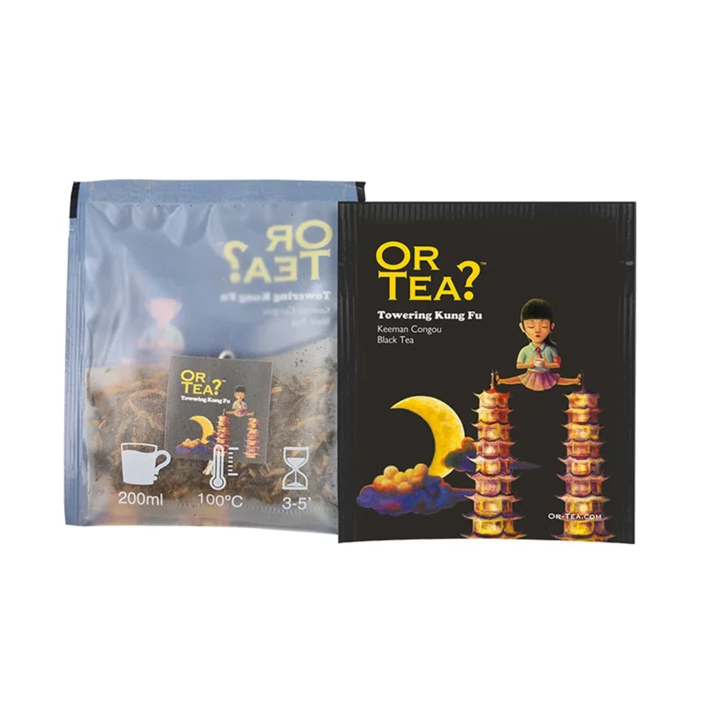 Or Tea? Towering Kung Fu Thé noir 10 sachets 0