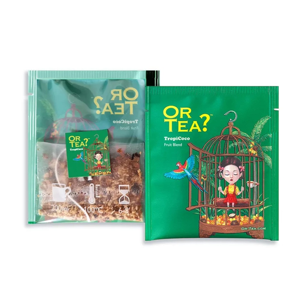 Or Tea? TropiCoco Thé Vert Maté Fruité 10 sachets 0