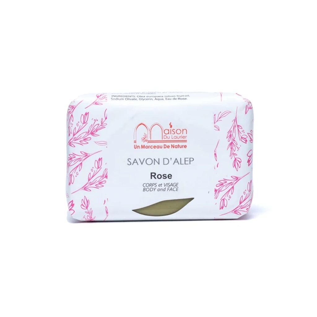 Maison du Laurier savon d'Alep - Rose 2