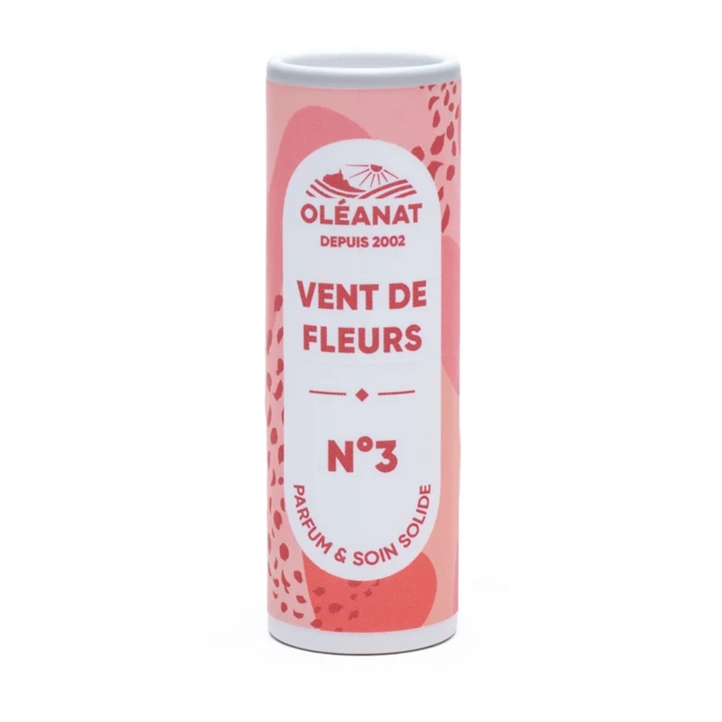 Oleanat parfum solide N°3 Vent de fleurs bio 2