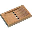 Bien-être porte savon en bois 0