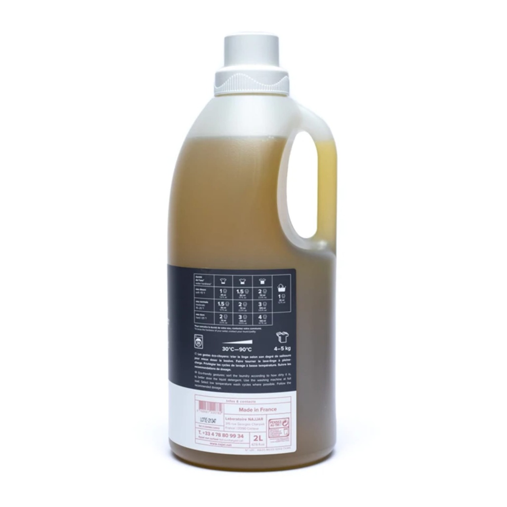 Lessive liquide au savon d'Alep senteur rose 0
