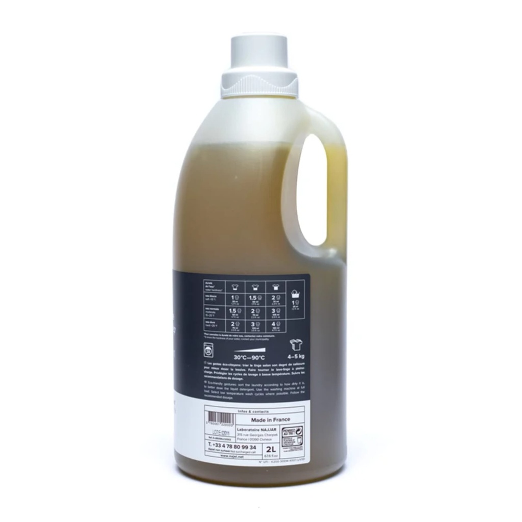 Lessive liquide au savon d'Alep senteur ambre & oudh 0