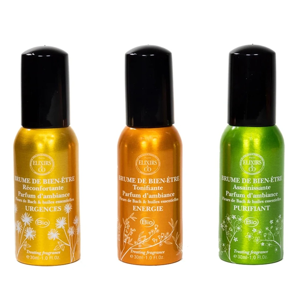 Spray d'ambiance Bien-être de Bach Bio Coffret cadeau 0
