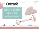 Coffret de Massage pour le Visage en Quartz rose 2