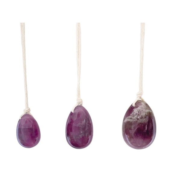 ufs de Yoni en Améthyste Assortiment de 3 2