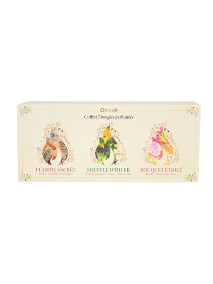 Coffret de 3 Bougies parfumées 3