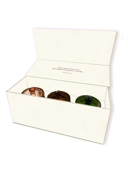 Coffret de 3 Bougies parfumées 10